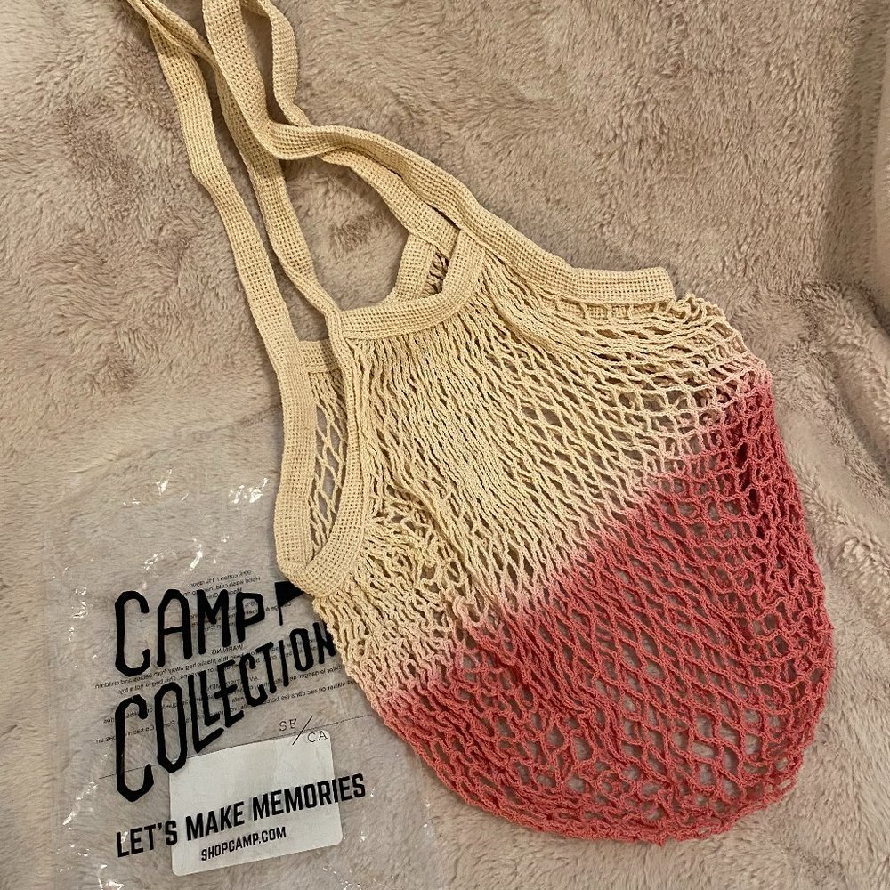 NWT Camp Collection Dip Dye Market Tote